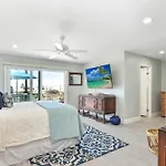 Multi Level Oceanfront Home With Patio On The Beach, Fire Pit And 2 Car Garage