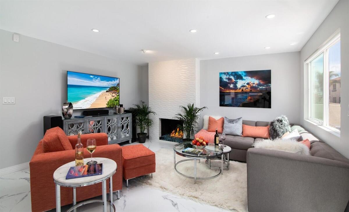 Balboa Peninsula House Fireplace Bikes Holiday home *